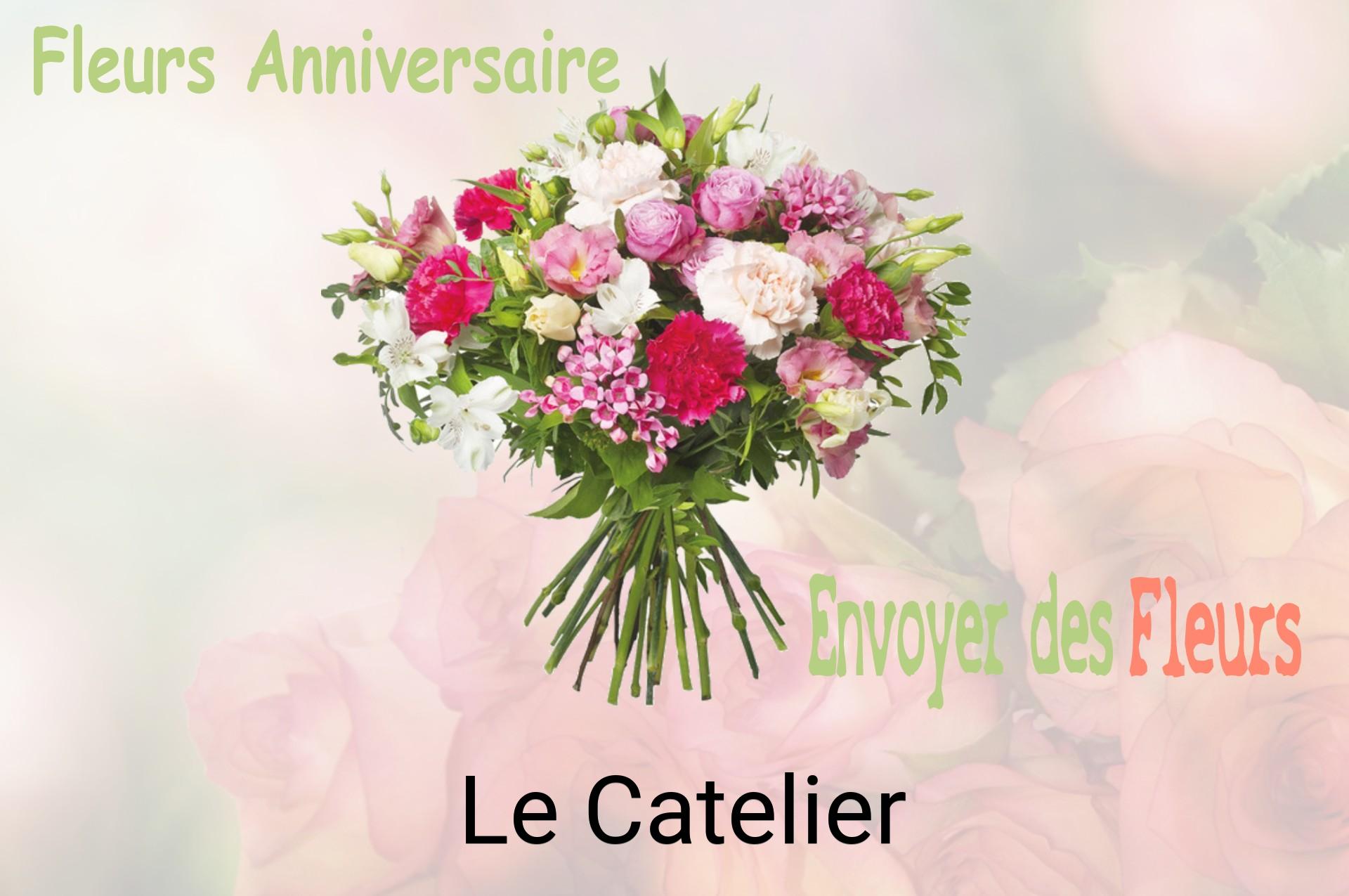 Bouquet de fleurs d’anniversaire livré à Le Catelier